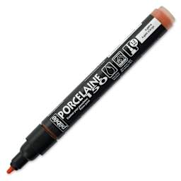 Pebeo Porcelaine 150 Paint Marker - Agate Orange, Broad