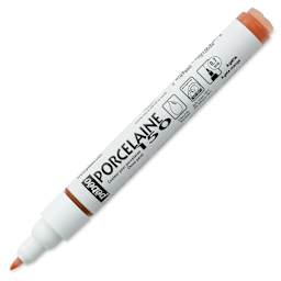 Pebeo Porcelaine 150 Paint Marker - Agate Orange, Fine Point