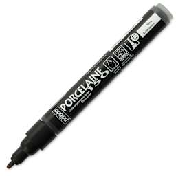 Pebeo Porcelaine 150 Paint Marker - Earth Brown, Broad