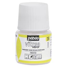 Pebeo Vitrea 160 Glass Paint - Cloud White, Frosted, 45 ml bottle
