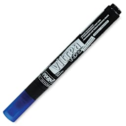 Pebeo Vitrea 160 Paint Markers - Gitane Blue, Frosted