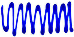 Pebeo Vitrea 160 Glass Paint - Lazuli swatch