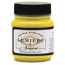 Jacquard Lumiere Acrylic - Solar Yellow, 2.25 oz Jar
