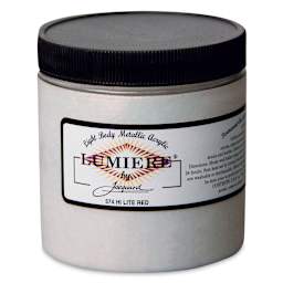 Jacquard Lumiere Acrylic - Hi-Lite Red, 8 oz Jar