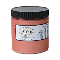 Jacquard Lumiere Acrylic - Rose Gold, 8 oz Jar
