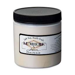 Jacquard Lumiere Acrylic - Hi-Lite Blue, 8 oz Jar