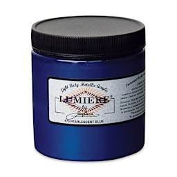 Jacquard Lumiere Acrylic - Pearlescent Blue, 8 oz Jar