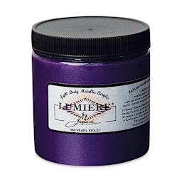 Jacquard Lumiere Acrylic - Pearlescent Violet, 8 oz Jar