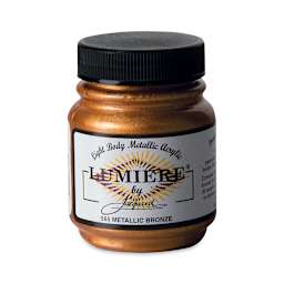 Jacquard Lumiere Acrylic - Metallic Bronze, 2.25 oz Jar