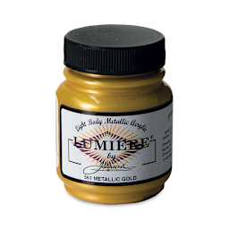 Jacquard Lumiere Acrylic - Metallic Gold, 2.25 oz Jar