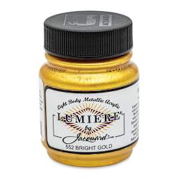 Jacquard Lumiere Acrylic - 2.25 oz, Metallic Bright Gold