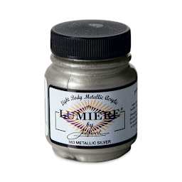 Jacquard Lumiere Acrylic - 2.25 oz, Metallic Silver