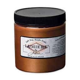 Jacquard Lumiere Acrylic - Metallic Bronze, 8 oz Jar