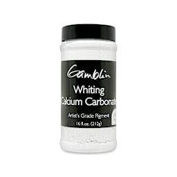 Gamblin Whiting Calcium Carbonate - 16 oz bottle