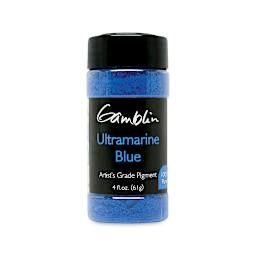 Gamblin Artist's Grade Pigment - Ultramarine Blue, 4 oz bottle