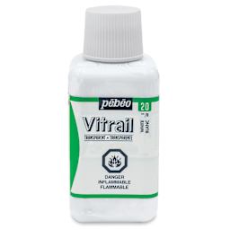 Pebeo Vitrail Paint - White, 250 ml bottle