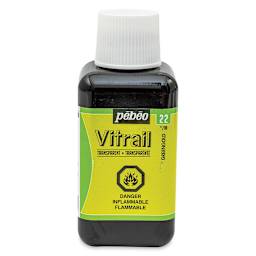 Pebeo Vitrail Paint - Green Gold, 250 ml bottle