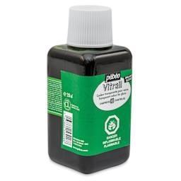 Pebeo Vitrail Paint - Chartreuse, 250 ml bottle side view