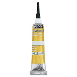 Pebeo Vitrail Paint Outliner - Rich Gold Outliner, 20 ml tube