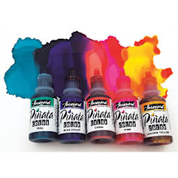 Jacquard Piñata Colors (Bottles with ink swatches)