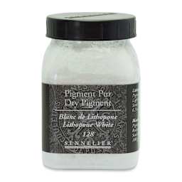 Sennelier Dry Pigment - Lithopone White, 180 g jar