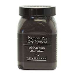 Sennelier Dry Pigment - Mars Black, 180 g jar