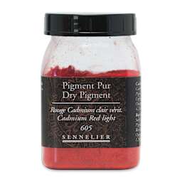 Sennelier Dry Pigment - Cadmium Red Light, 120 g jar