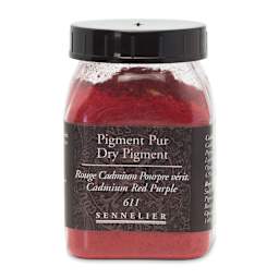 Sennelier Dry Pigment - Cadmium Red Purple, 140 g jar