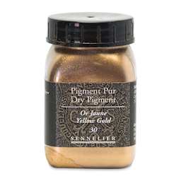 Sennelier Dry Pigment - Yellow Gold, 90 g jar