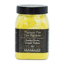 Sennelier Dry Pigment - Lemon Yellow, 110 g jar