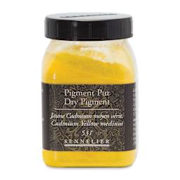 Sennelier Dry Pigment - Cadmium Yellow Medium, 150 g jar