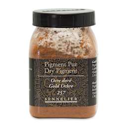 Sennelier Dry Pigment - Gold Ochre, 110 g jar