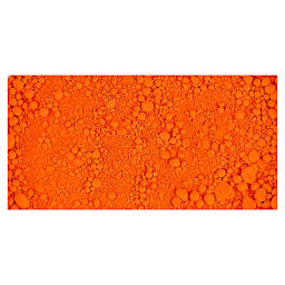 Sennelier Dry Pigment - Pyrrole Orange swatch