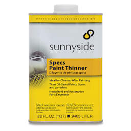Sunnyside Specs Paint Thinner - Front view of 32 oz can
