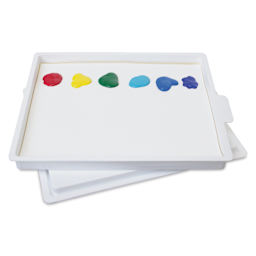 Masterson Sta-Wet Handy Palette with paints