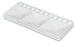 Eldajon Palette - Angled view showing mixing wells and color wells