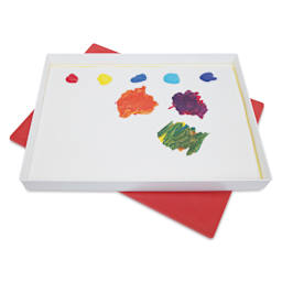 Premier Palette, open with assorted paints