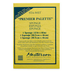 Masterson Sta-Wet Premier Palette - Sponge Insert - front of packaging