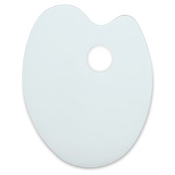 Amaco Glass Palette - 11" x 14", Oval