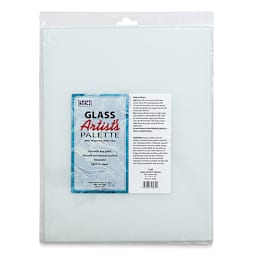Amaco Glass Palette - 11" x 14", Rectangular in package