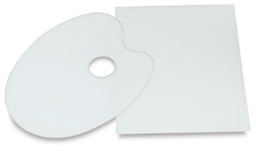 Amaco Paragona Glass Artist Palettes - oval and rectangle