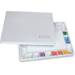 Blick Covered Palette - 12" x 15", White