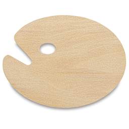 Richeson Palette - 12" x 16", Wooden, Oval