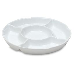 Richeson Round Palette - 1-1/4" x 7-1/4", With 5 Wells