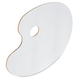 Art Alternatives E-Z Clean Palette - Oval side view