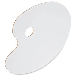 Art Alternatives E-Z Clean Palette - Oval, 12" x 16" (Side view)