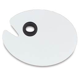 Richeson Palette - 12" x 16", White Melamine, Oval