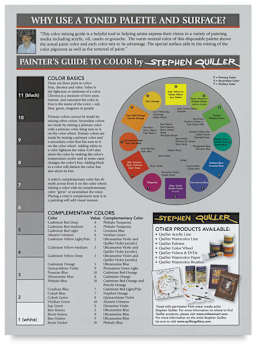 Gray Paper Palette, 50 Sheets  Inside Cover 