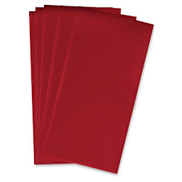 iCraft Deco Foil - 5 sheets of Red Foil shown in fan