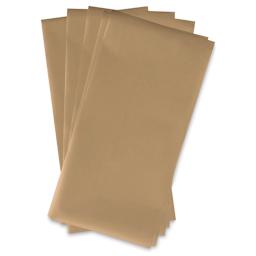 iCraft Deco Foil - 5 sheets of Rose Gold shown in fan